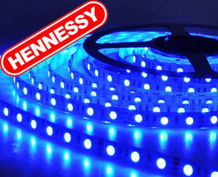 SMD5050 blue color led strip/Non-waterproof