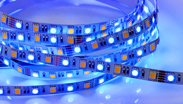 single line RGBW led strip